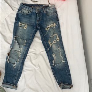 Ripped jeans